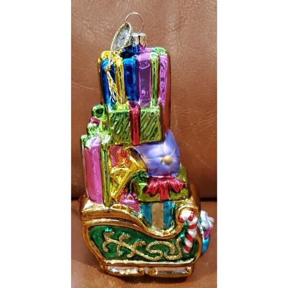 2003 Collection Thomas Pacconi Classics Ornaments 5.5 Inch Snowman Sleigh Santa - Picture 6 of 16